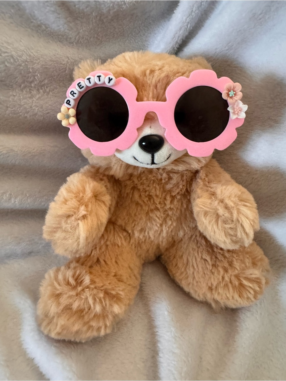 Pink Flower Shaped Girl’s Sunglasses